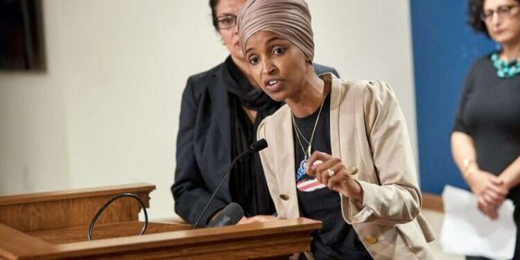 אילהן עומאר. צילום: AFP צילום: AFP