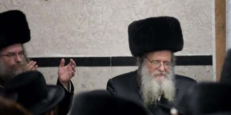 הרב שאול אלתר מגור. צילום: יונתן זינדל, פלאש 90 שיר השבוע: גְּאֻלַּת גּוּר