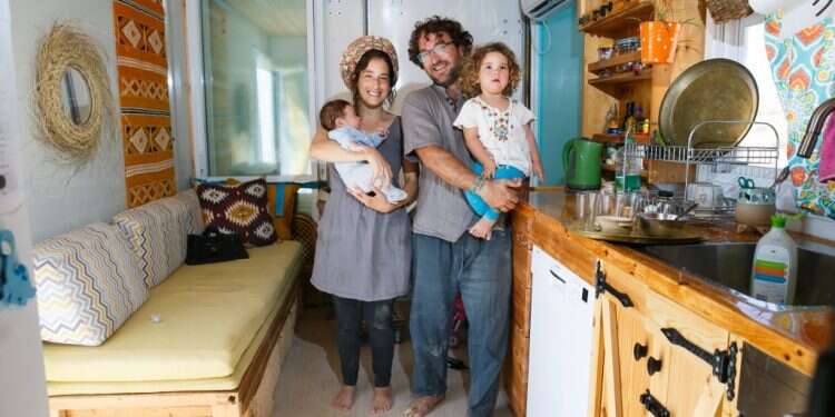 משפחת סלוין. צילום: לירון מולדובן צילום: לירון מולדובן