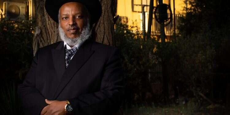 הרב ראובן וובשת, הרב הראשי של יוצאי אתיופיה בישראל. צילום: אריק סולטן צילום: אריק סולטן