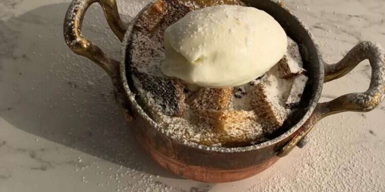 ברד פודינג במסעדת דרימרי. צילום: תום זכאי החלום ושברו