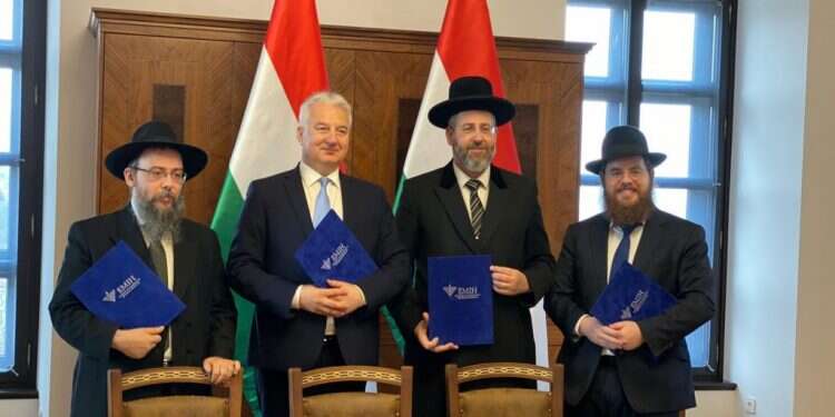 קרדיט: באדיבות EMIH לראשונה: ממשלת הונגריה הכירה רשמית בקהילה היהודית האורתודוקסית