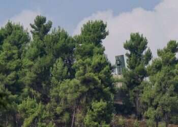 כיפת ברזל בצפון. צילום: אייל מרגולין - ג׳יני תושבים בצפון הגרים בסמיכות ל'כיפת ברזל': "לקחו אותנו כבני ערובה"