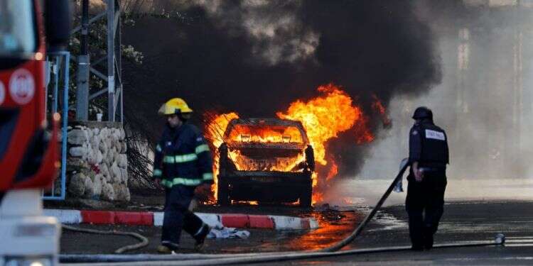פגיעת רקטה בשדרות, 2019. צילום: AFP צילום: AFP