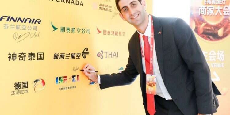 רועי קרייזמן, מנהל לשכת התיירות החדשה בשנחאי. צילום: Alibaba Group "התיירות הסינית היא שוק אסטרטגי בעבור ישראל"