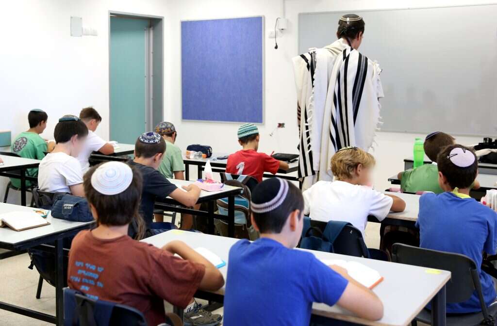 כיתת לימוד ברשת החינוך הממלכתי דתי. אילוסטרציה. צילום: מרים צחי