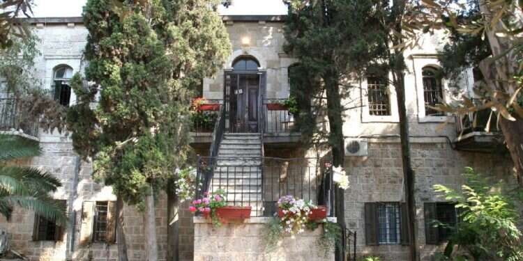 בית הרב קוק. צילום: מרים צחי הקרב על בית הרב