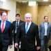 נתניהו בדרכו לישיבת הממשלה, השבוע. צילום: מרק ישראל סלם קרב חייו של נתניהו: חסינות והעלאת אחוז ההצבעה