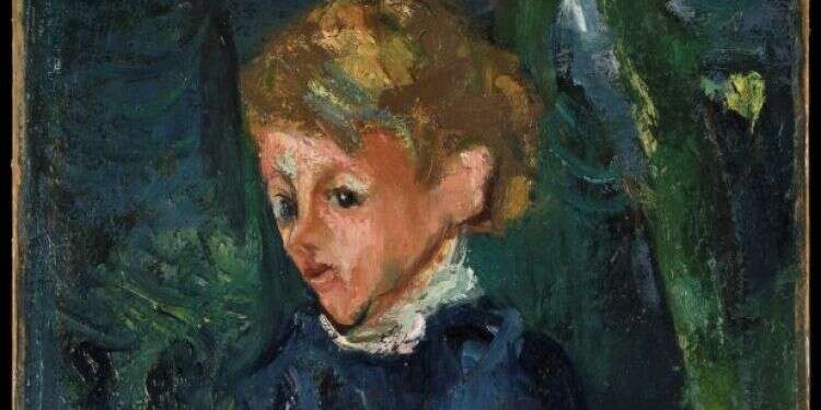 נפש עירומה: חיים סוטין והאמנות הישראלית. צילום: עופרית רוזנברג "כל עבודה היא כמו צעקה"