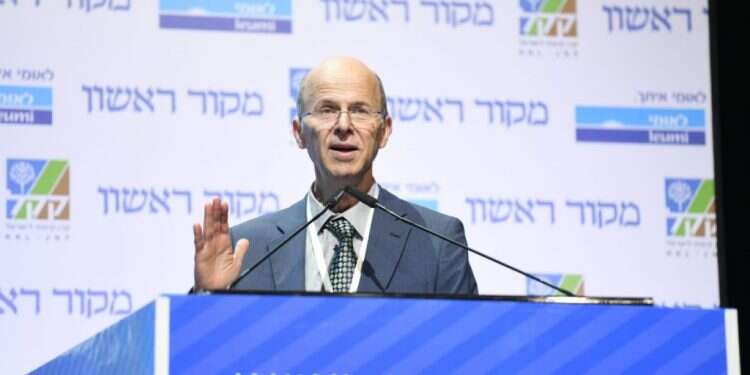 עורך מקור ראשון חגי סגל. צילום: שריה דיאמנט ועידת מקור ראשון 2019: כל העדכונים