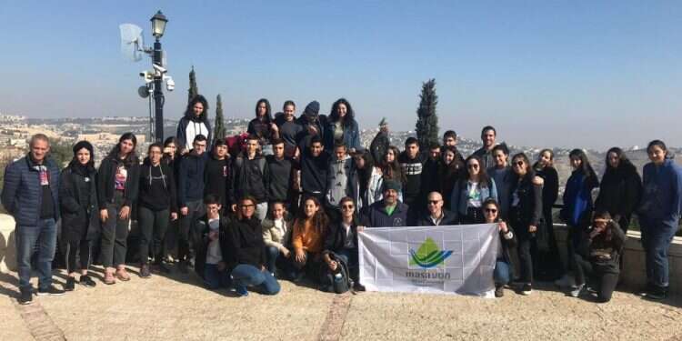 משתתפי פרויקט מסע בארץ. צילום: באדיבות מסע תלמידי ישראל יזכו להיכרות עם יהדות התפוצות