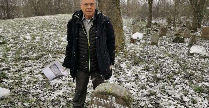 בעקבות קבר אשתו הראשונה של הרב קוק