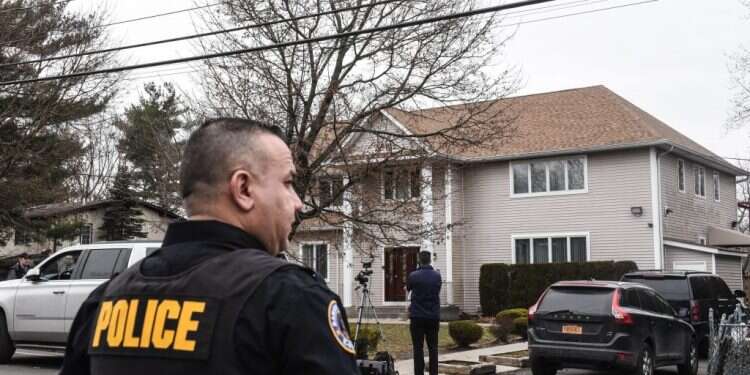 זירת הפיגוע במונסי, השבוע. צילום: AFP צילום: AFP