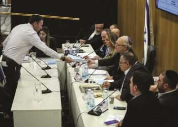 כך נראו שעותיה הקשות של הפוליטיקה המגזרית