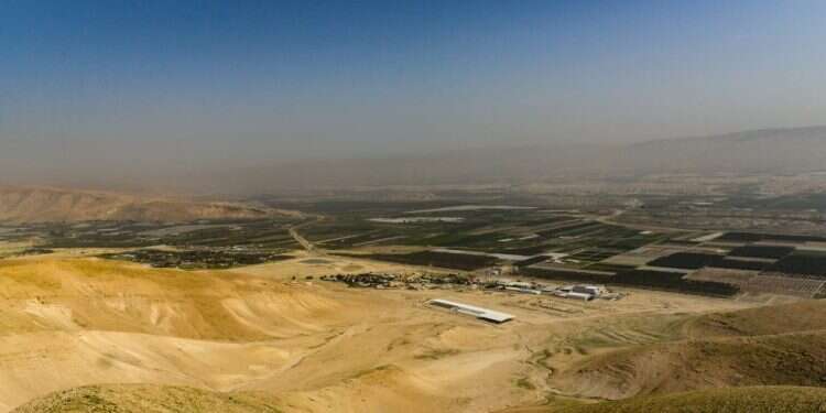 בקעת הירדן. צילום: גיל אליהו, ג'יני ירדן נסוגה מההסכם, ישראל תשלם 22 מיליון שקלים