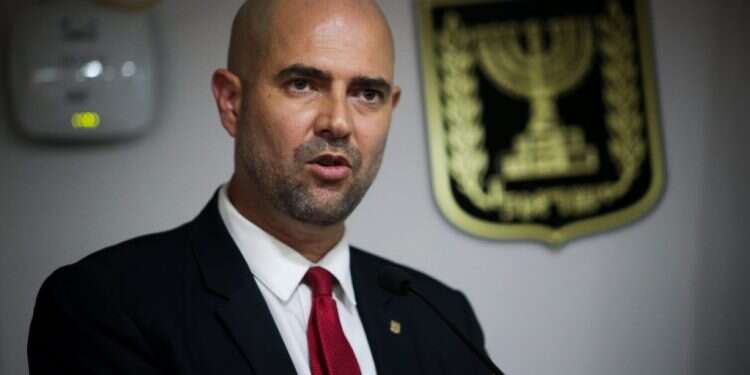 אמיר אוחנה. צילום: אורן בן חקון "אצלנו זה לא 'רק לא ביבי', אלא גם מה כן"