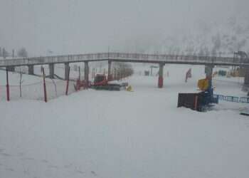 צילום: אתר החרמון לקראת הסערה: הכנרת ממשיכה לעלות וכולם מחכים לשלג