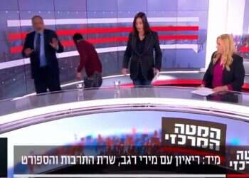 רגב וליברמן עושים 'פולישוק' בשידור חי