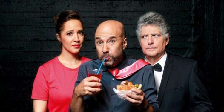 איש'ל ורומנצקה. צילום: אילן בשור חנוך לוין: להציג קטנוניות בגדול