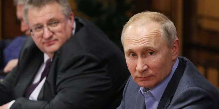 פוטין. צילום: EPA אמן המחאה הרוסי שהכניס את צרפת לסחרור פוליטי