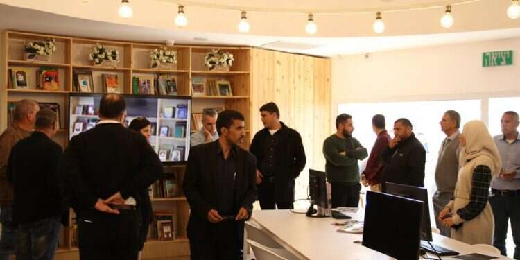 חניכת מתחם העבודה 'קליקה' ברהט, שבוע שעבר. צילום: קליקה רהט מהאוהל אל ההאב: אפשר לחלום על אקזיט גם ברהט