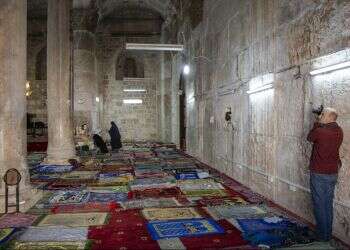 כך קובעים המוסלמים עובדות בשטח ההר