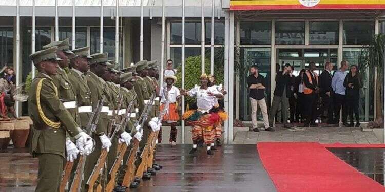 ראש הממשלה בנימין נתניהו בביקורו באוגנדה. צילום: הודיה כריש-חזוני