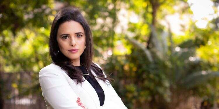 איילת שקד. צילום: אריק סולטן מאחורי הקלעים בתוכנית הראליטי של בג"ץ