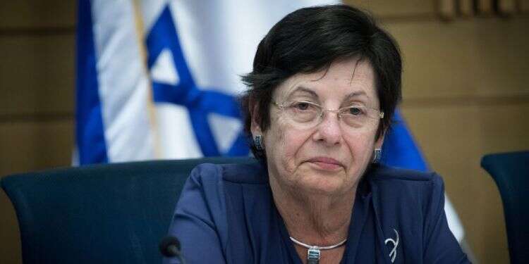 מרים נאור. צילום: יונתן זינדל, פלאש 90 צילום: יונתן זינדל, פלאש 90