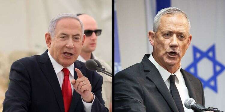 בני גנץ ובנימין נתניהו. צילומים: קוקו, גדעון מרקוביץ למה אני לא מתכוונת להצביע בבחירות