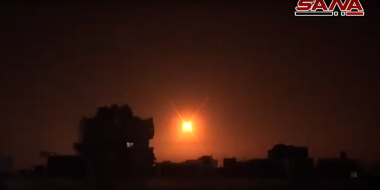 דיווח מסוריה: ישראל תקפה בסיסים איראניים בדמשק