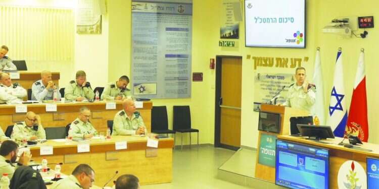 הרמטכ"ל כוכבי הציג את "תנופה", התר"ש השאפתני בתולדות צה"ל