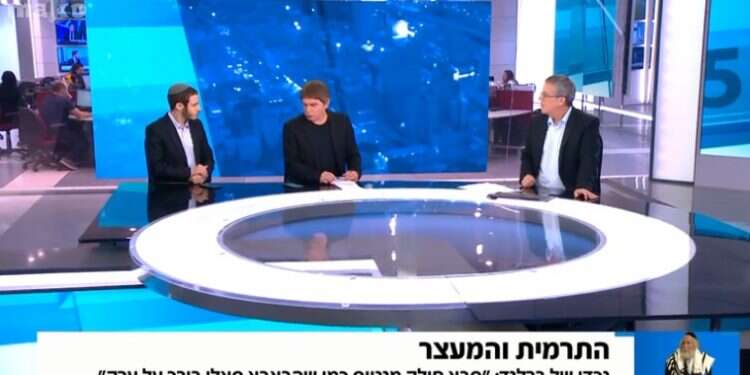 צילום מסך של קשת 12 אפקט ברלנד: ברוכים הבאים להתפכחות מרבנים