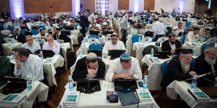 טקס לימוד תורה וסיום הש המשימה הבאה של הציונות הדתית