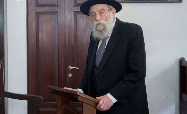 הרב אריה שטרן. צילום: הדס פרוש, פלאש 90 צילום: הדס פרוש, פלאש 90
