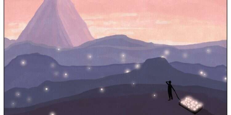 איור: שרון ארדיטי כולנו קבצנים של חסדים קטנים