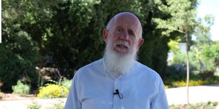 צפו: הרב יעקב מדן בשיעור מיוחד לאתר מקור ראשון