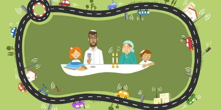 איור: נעמה להב כוחה של השמרנות והמסורתיות בשמירה על צביון השבת