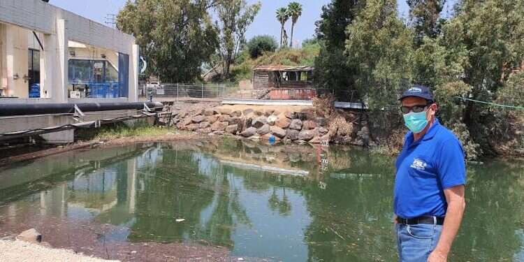 סכר דגניה, בסוף השבוע. צילום: יאיר קראוס סכר חדש יוקם בכנרת כדי למנוע הצפה בחורף הבא