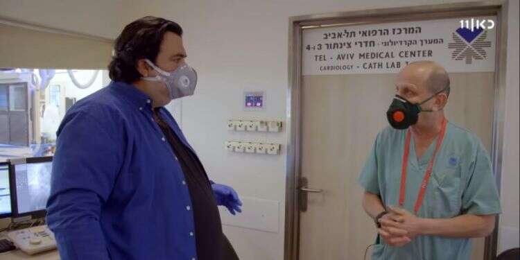 צילום מסך מתוך קורבנותיה הבלתי נראים של המגפה