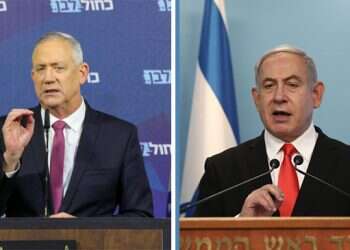 לילה כחול לבן: רכבת ההרים שהובילה לממשלת אחדות