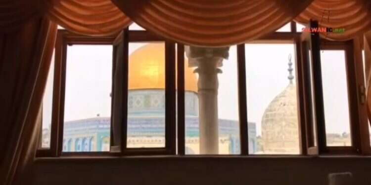 בית בהר הבית, הנוף הנשקף מהחלון. בהר הבית גרים בכיף משפחת פיטיאני