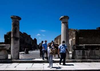פומפיי אחרי הקורונה: האתר הארכיאולוגי באיטליה נפתח לקהל הרחב