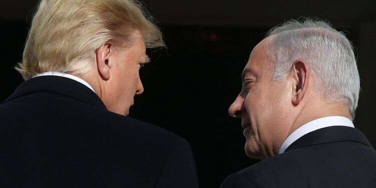 נתניהו וטראמפ. צילום: גטי אימג'ס דחיית עסקת המאה תהיה טעות לדורות