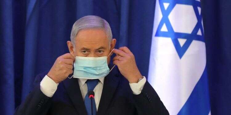 ראש הממשלה נתניהו. צילום: AFP תדרוכי קורונה: לאן נעלם נתניהו?