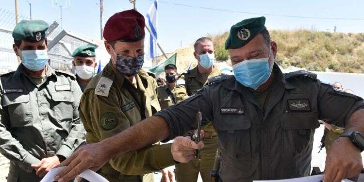 טקס חניכת היחידה החדשה במג לקראת עסקת המאה: נחנכה יחידת מודיעין חדשה במג"ב