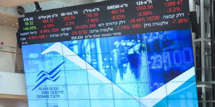 הבורסה בתל־אביב. צילום: אבשלום ששוני, פלאש 90 שוק ההון: אל תצאו כל כך מהר