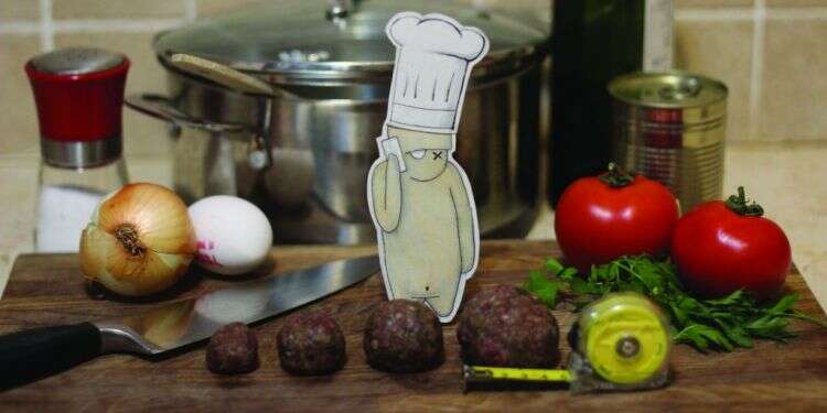 איור: יבגני זלטופולסקי בסך הכל ניסיתי להכין קציצות