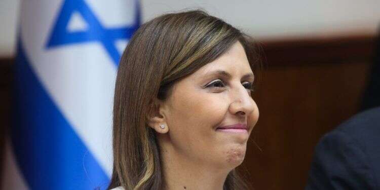 השרה גילה גמליאל. צילום: מארק ישראל סלם עוד חוזר המעבר: מה למשרד להגנת הסביבה בתל אביב?