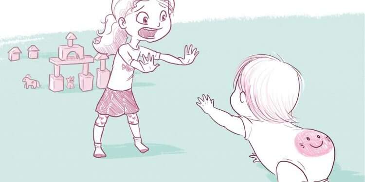 איור: ינון פתחיה הלו, הלו אבא: הפער בין ילד לשניים